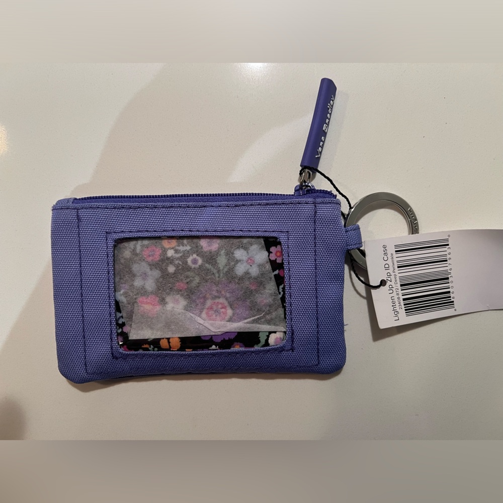 NWT Vera Bradley Lighten Up Zip ID Case